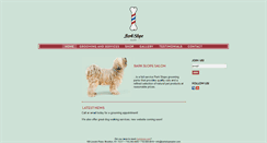 Desktop Screenshot of barkslopesalon.com